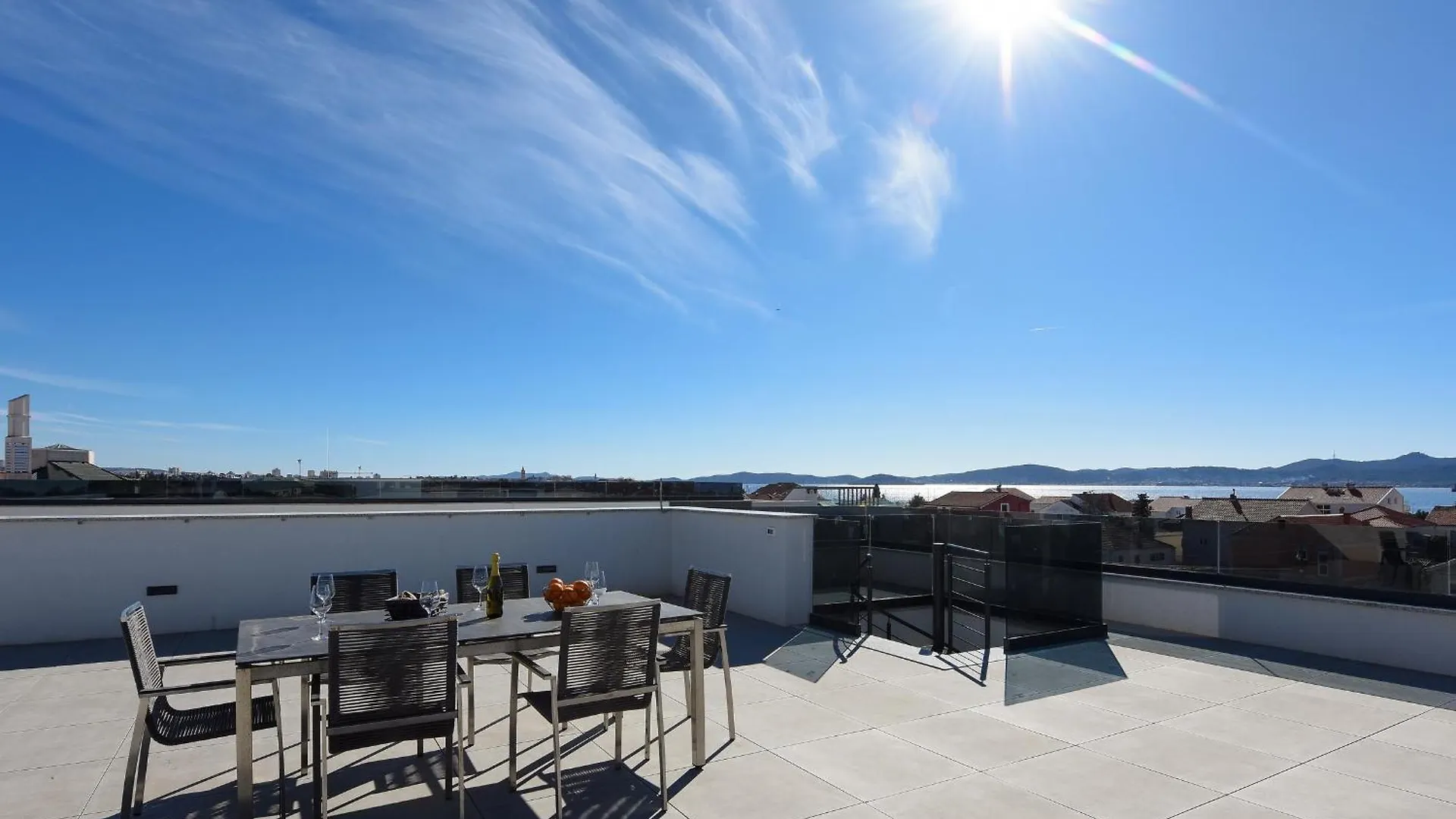 Fux Luxury Rooftop Terrace Jacuzzi & Bbq Zadar Apartment